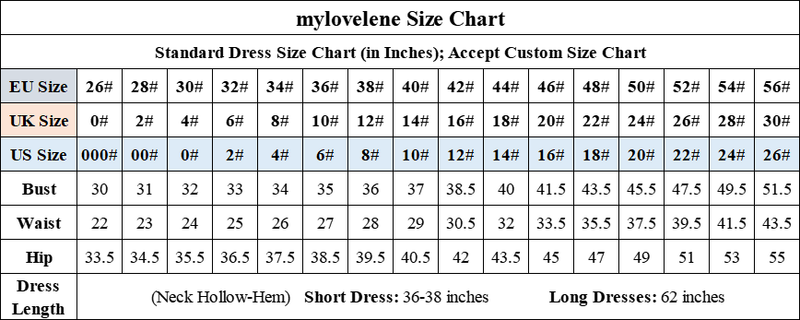 Custom Size Chart