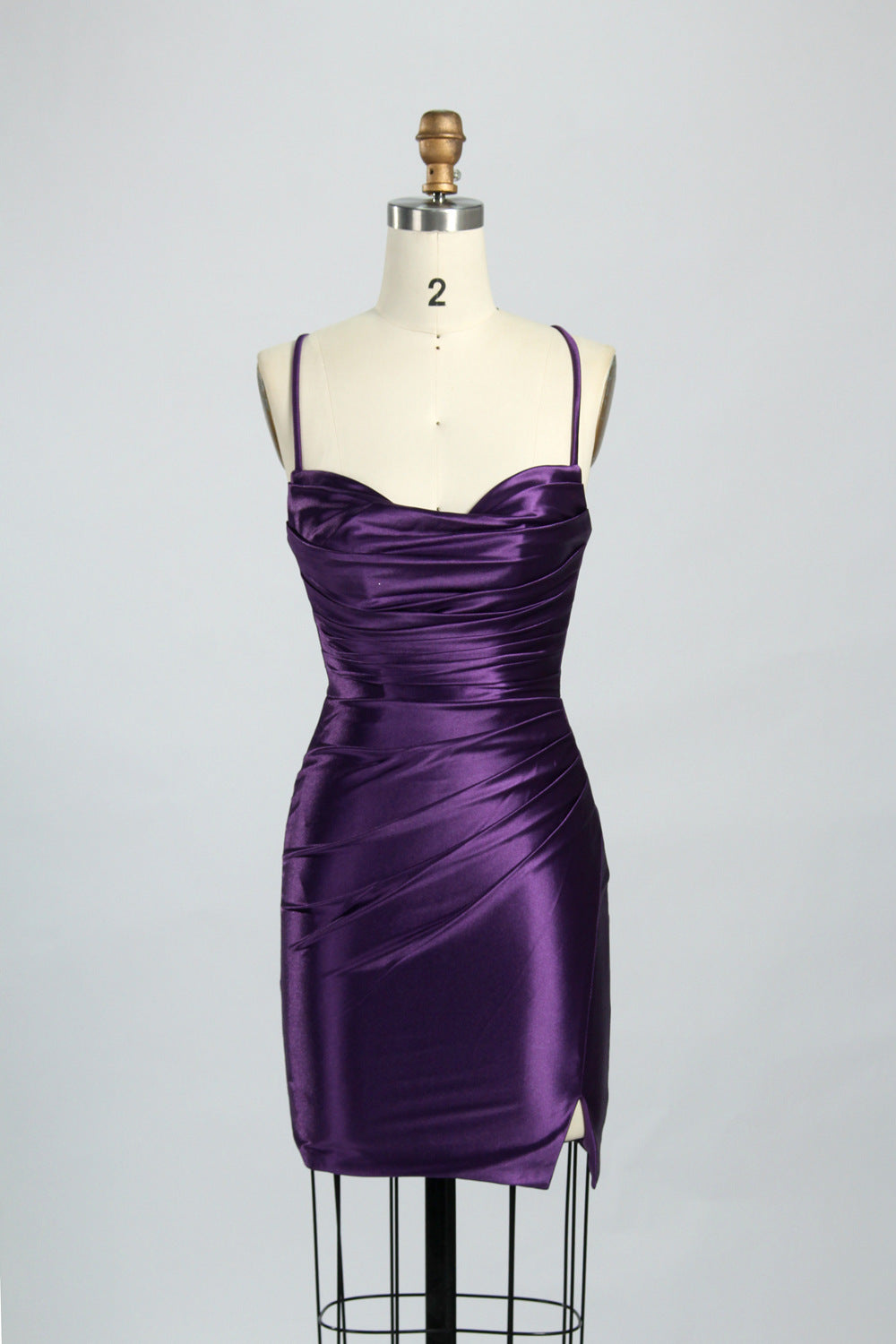 Wholesale Glamorous Satin Short Prom Dress Elegance 32780S