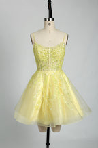 A mannequin displays a royal - blue, short - length gown with thin straps. The bodice and skirt are adorned with sparkling sequins and floral lace. The tulle skirt adds a fluttery, feminine touch, perfect for semi - formal events like homecoming or cocktail parties, exuding youthful charm.7