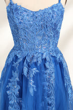 Supplier Strappy Lace-Embroidered Tulle Ballgown KT1372