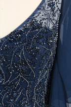 Wholesale Olive Green Lace - Embellished Flutter - Sleeve Prom Dress 32778
