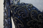 Wholesale Beaded Mother of Bride Dress with Long Sleeves 32540B