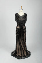 Refined Mermaid Mother of the Bride Dress with Short Sleeves MC080
