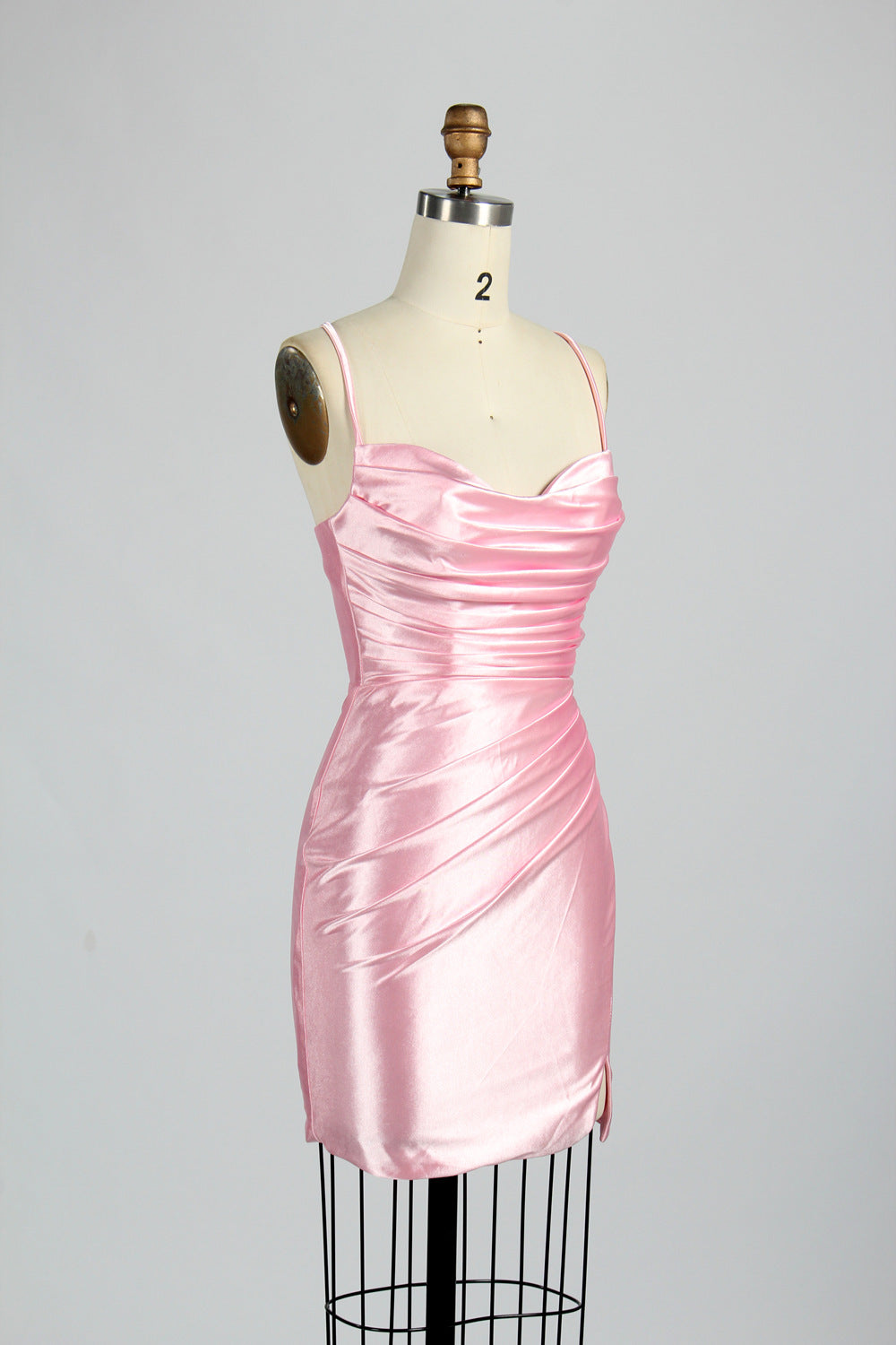 Wholesale Glamorous Satin Short Prom Dress Elegance 32780S