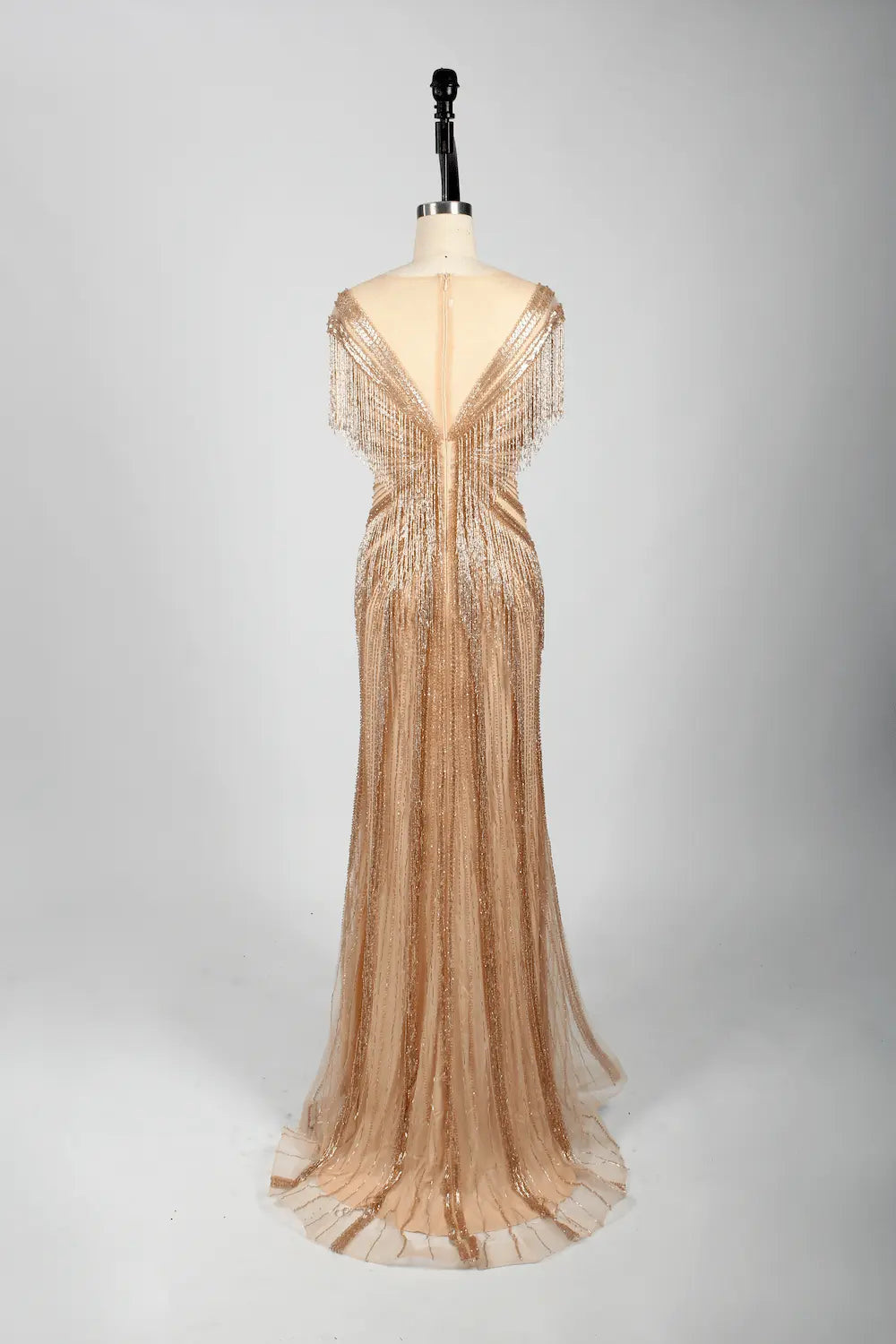 Refined Mermaid Mother of the Bride Dress with Short Sleeves MC080