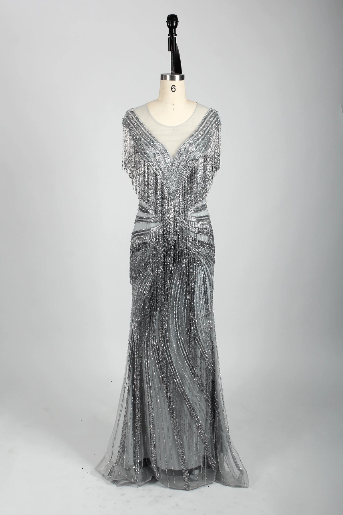 Refined Mermaid Mother of the Bride Dress with Short Sleeves MC080