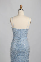 Beaded Fit and Flare Mother of the Bride Dress with Detachable Cape KY025