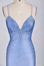 Wholesale Dazzling Prom Short Dress with Heat-Set Rhinestones 32858B